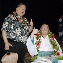 Sumo wrestlers in Hawaii