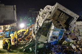 More than 110 still missing as death toll from Taiwan quake rises