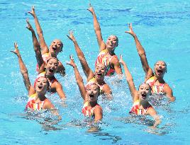 Japan qualifies for summer Olympics synchronized swimming