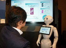 Pepper humanoid robot to offer tailored services at retail shops