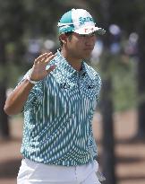Matsuyama shares 13th place after Masters 1st round