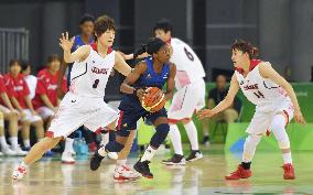 Olympics: Japan down France in women's basketball