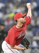 Baseball: Hiroshima's Johnson earns Japan-leading 15th win