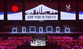 Paralympics: Curtain drawn on Rio Games, flag handed to Tokyo