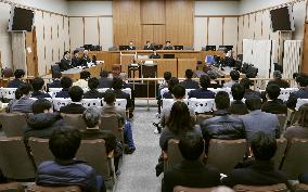 Man pleads not guilty to killing 5 on western Japan island