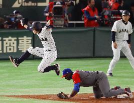 Baseball: Japan beats Cuba for 2nd win in WBC 2nd round