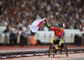 Athletics: Sato wins 1,500m gold at World Para