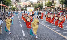 Sansa Odori Festival starts in Morioka