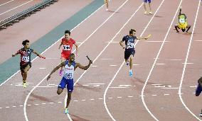 Athletics: Japan wins bronze in men's 4x100-meter relay