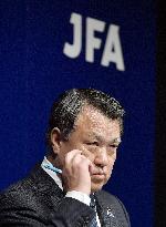 Football: JFA President Tashima