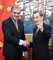 Foreign ministers of China and Pakistan