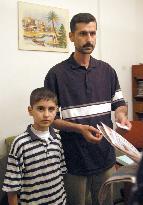 Iraqi boy to arrive in Japan on Friday for eye treatment