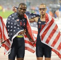 Merrit wins men's 400 meters at Olympics