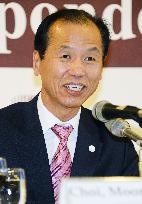 Gangwan governor speaks about Pyeongchang Winter Olympics