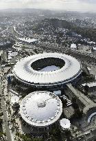 Aerial photo of Rio de Janeiro Olympics facilities