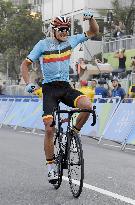 Greg Van Avermaet wins men's cycling road race at Rio Olympics