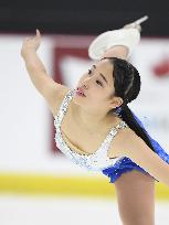 Figure skating: Mihara finishes 2nd in Autumn Classic