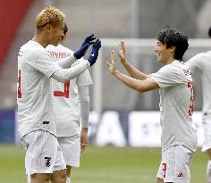 Football: Japan-Mali friendly