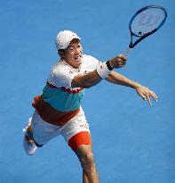 Tennis: Nishikori at Australian Open