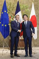 Abe-Macron talks