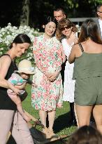 Japan's crown princess in Poland