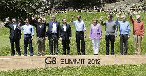 G-8 leaders at Camp David