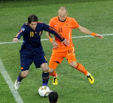 Spain beat Netherlands to win World Cup