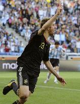 Argentina vs Germany at World Cup q'final