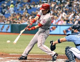 Matsui plays against Rays