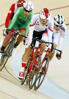 Olympics: Japanese cyclist Kuboki in action on cycling track