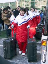 N. Korean Olympic hockey players cross into S. Korea