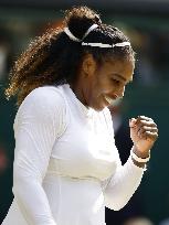 Tennis: Women's singles semifinals at Wimbledon