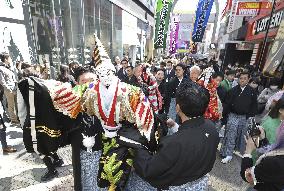 Japanese traditional puppet theater