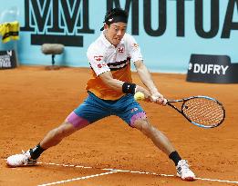Tennis: Kei Nishikori at Madrid Open
