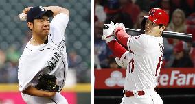 Baseball: Yusei Kikuchi, Shohei Ohtani