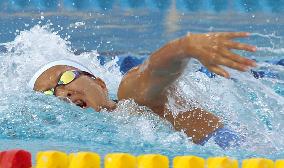 Japan's Shibata wins silver in women's 400m freestyle