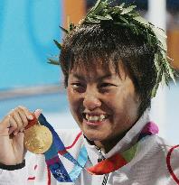 (4)Shibata wins women's 800 free in Olympics