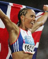 (2)Britain's Holmes wins gold in women's 1,500 meters