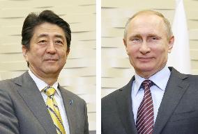 Putin, Abe to meet in Vladivostok on Sept. 2