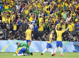 Olympics: Jubilant Brazil supporters