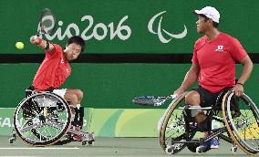 Japan pair of Kunieda and Saida defeated in wheelchair tennis semis