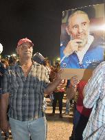 Fidel Castro honored in Santiago de Cuba