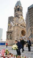 Japanese minister visits site of Berlin terror attack