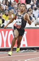 Athletics: Sani Brown qualifies for 200m semis at worlds