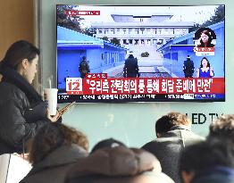 N. Korea accepts S. Korean offer of high-level talks at DMZ