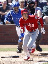 Baseball: Ohtani at Angels spring training