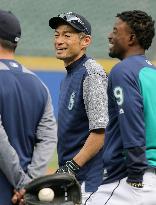 Baseball: Ichiro at Safeco Field