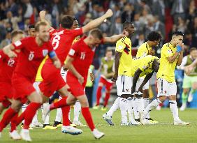 Football: Colombia vs England at World Cup