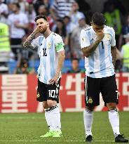 Football: France vs Argentina at World Cup