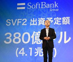 Softbank earnings announcement